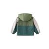 Children's Padded Coat Spring and Autumn K-style Boys Fashion Colorblock Shell Jacket Boys Zipper Hoodle Tops