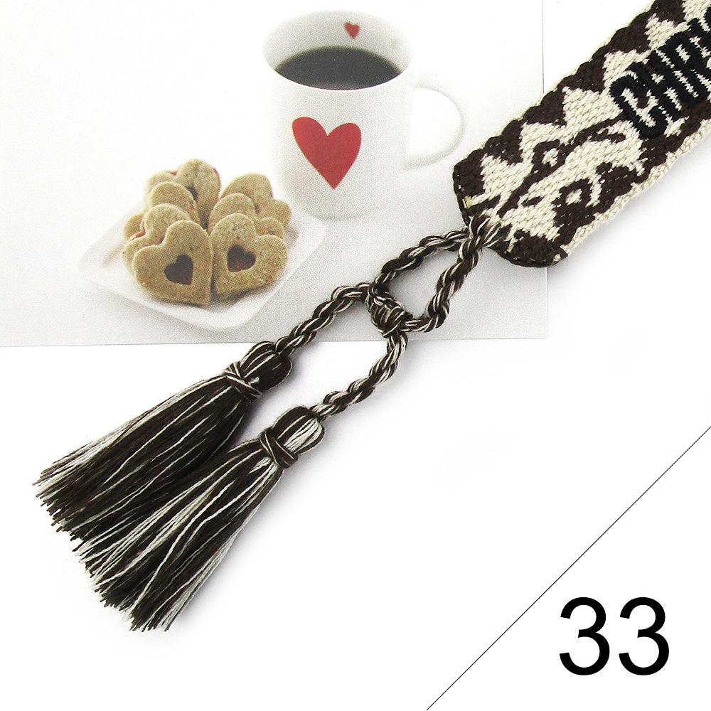 Custom Bohemian Embroidered Bracelet with Tassel and Woven Rope - Handmade Jewelry for Couples and Women