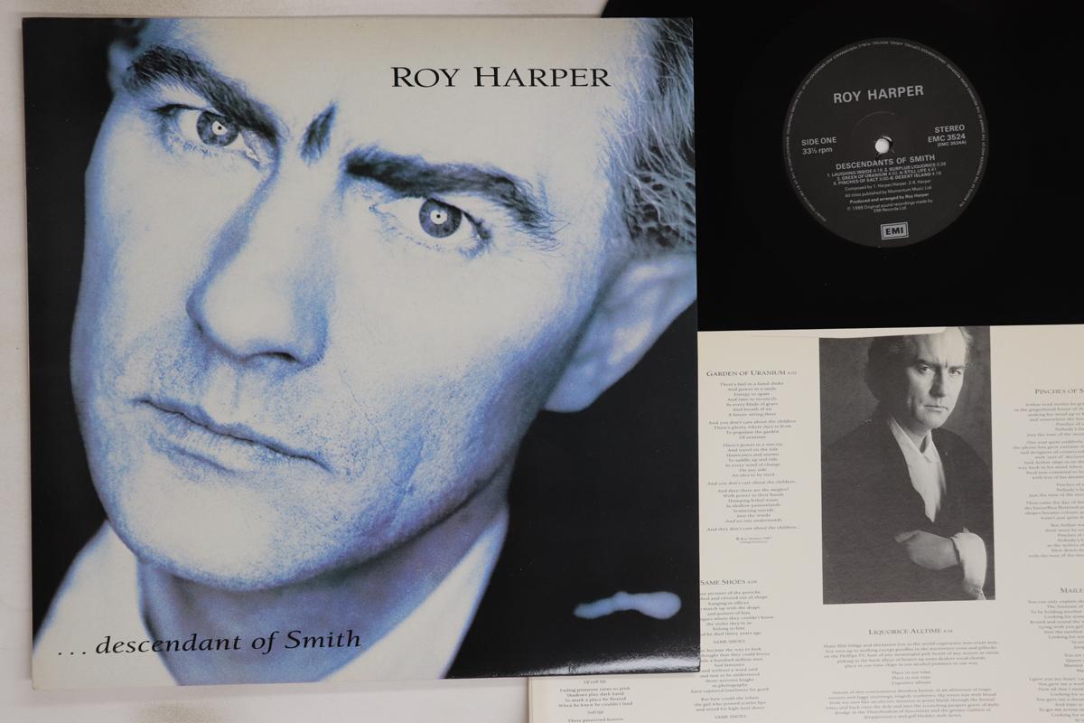 

LP Record ROY HARPER - ...descendants Of Smith EMC3524 EMI 1988 UK Rock Used