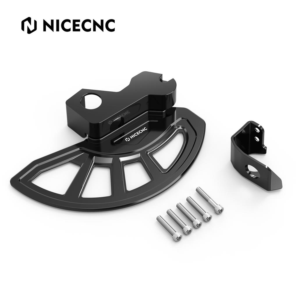 NICECNC Front Rear Brake Disc Guard Protector For Suzuki DRZ400SM DRZ 400SM DRZ400 SM 2005-2024 Aluminum Motorcycle Accessories
