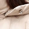 Fashion Middle Age Women's Winter Parka Hooded Casual Warm Long Coats Thick Women Jackets