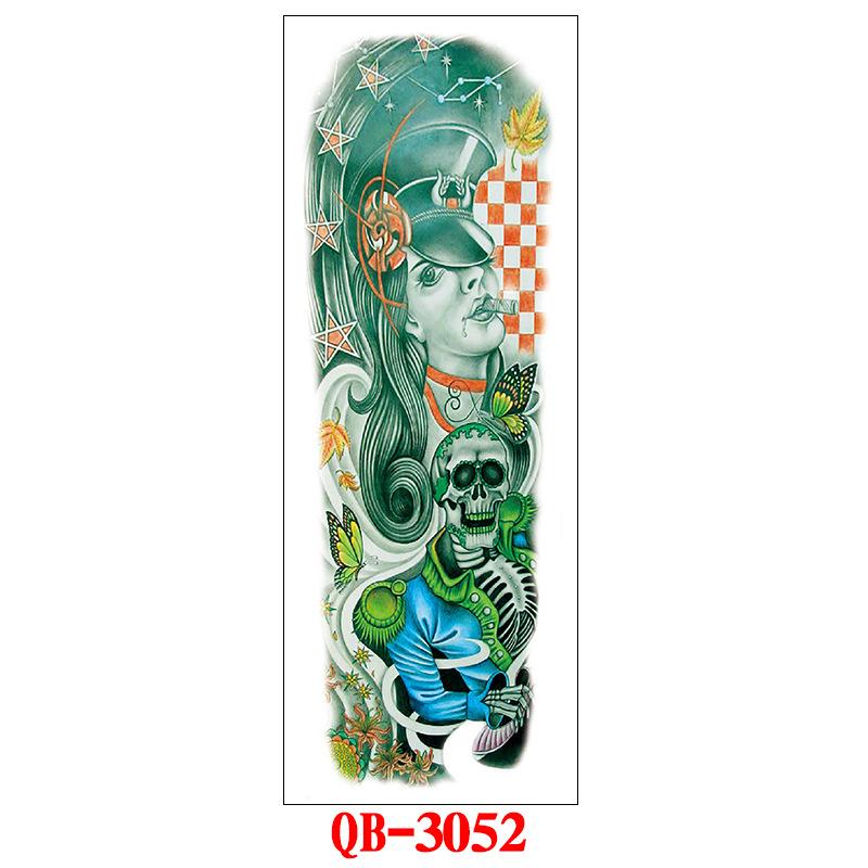 Full Arm Tattoo Sticker Full Arm, Full Arm Big Picture Tattoo Sticker, Flower Arm Tattoo Sticker Tattoo