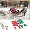 Craft Ornaments Xmas Festive Decoration Christmas Sleigh Ornamental Ornament Sledge Figurine