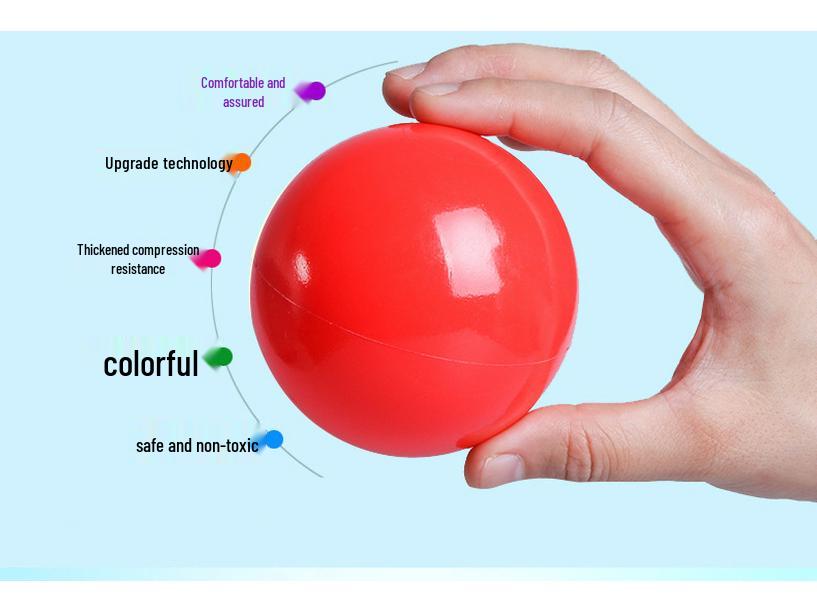 Colorful Children's Ocean Balls - Thickened 5.5CM, 7CM, and 8CM Balls for Ball Pits