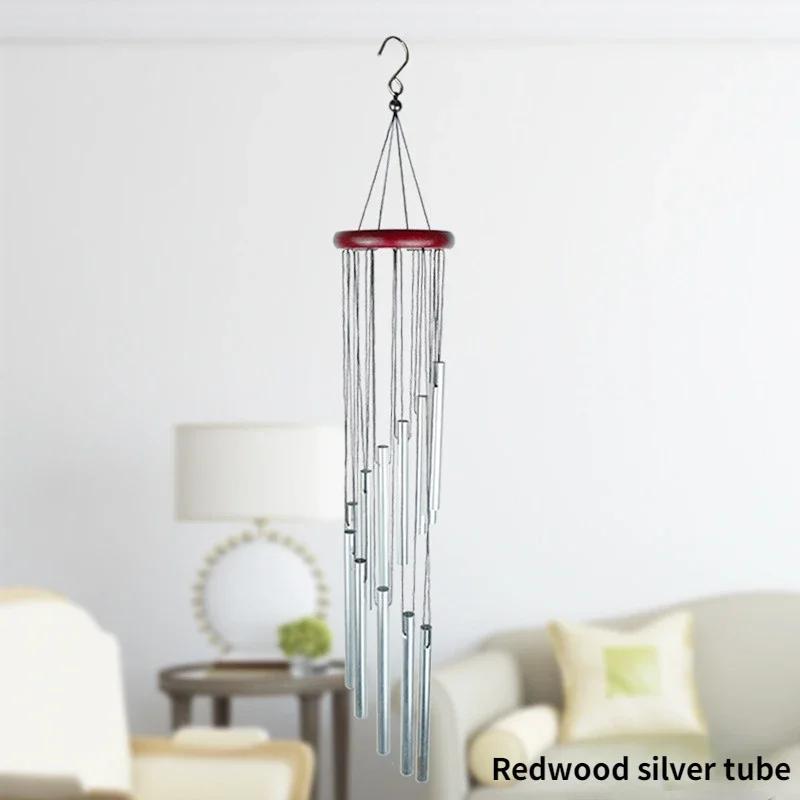 3 Type Outdoor Metal Wind Chimes 18 Inch Yard Garden Tubes Bell Copper Antique Chime Wall Hanging Home Decor Wooden
