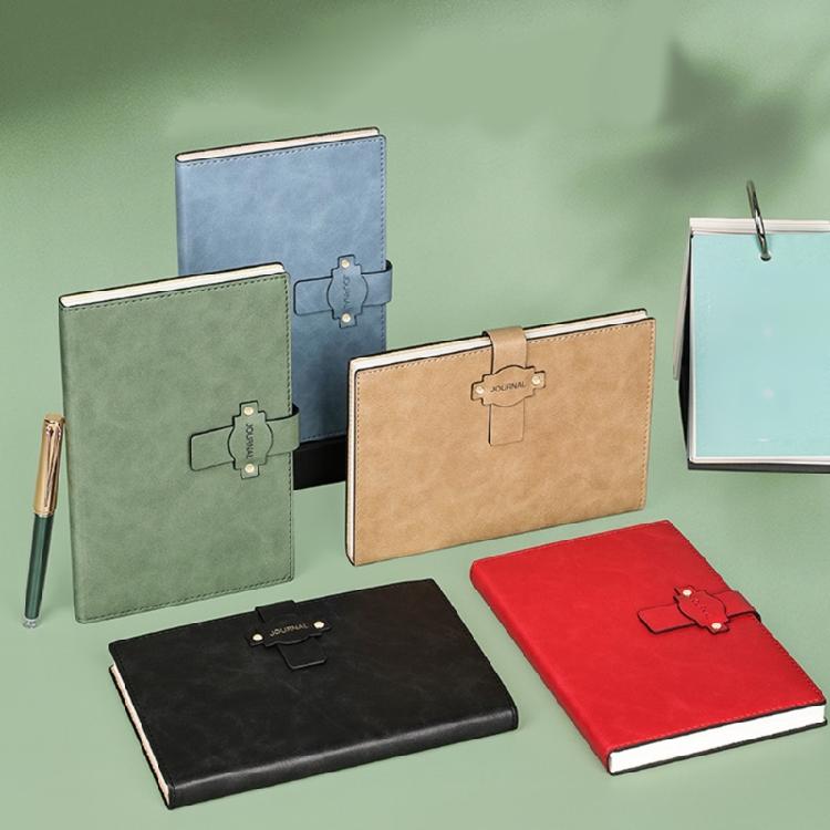 Hardcover Notebook 224 Pages Wide Lined Leather Journal Notebook Business Notepads for Journaling Note Taking Writing