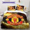 Man Utd Sängkläder Täcke Set Örngott Kuddfodral Heminredning Födelsedagspresent (1 * påslakan + 2 * örngott, utan kärna)