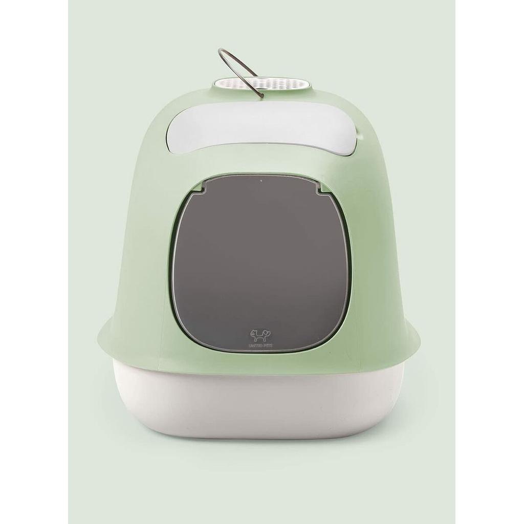 Cat Litter Box United Pets Green Polypropylene 40 X 50 Cm