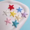 100Pcs New Models Resin Cute Cartoon Starfish Series Flat Back Scrapbooking DIY Jewelry Craft Decoration