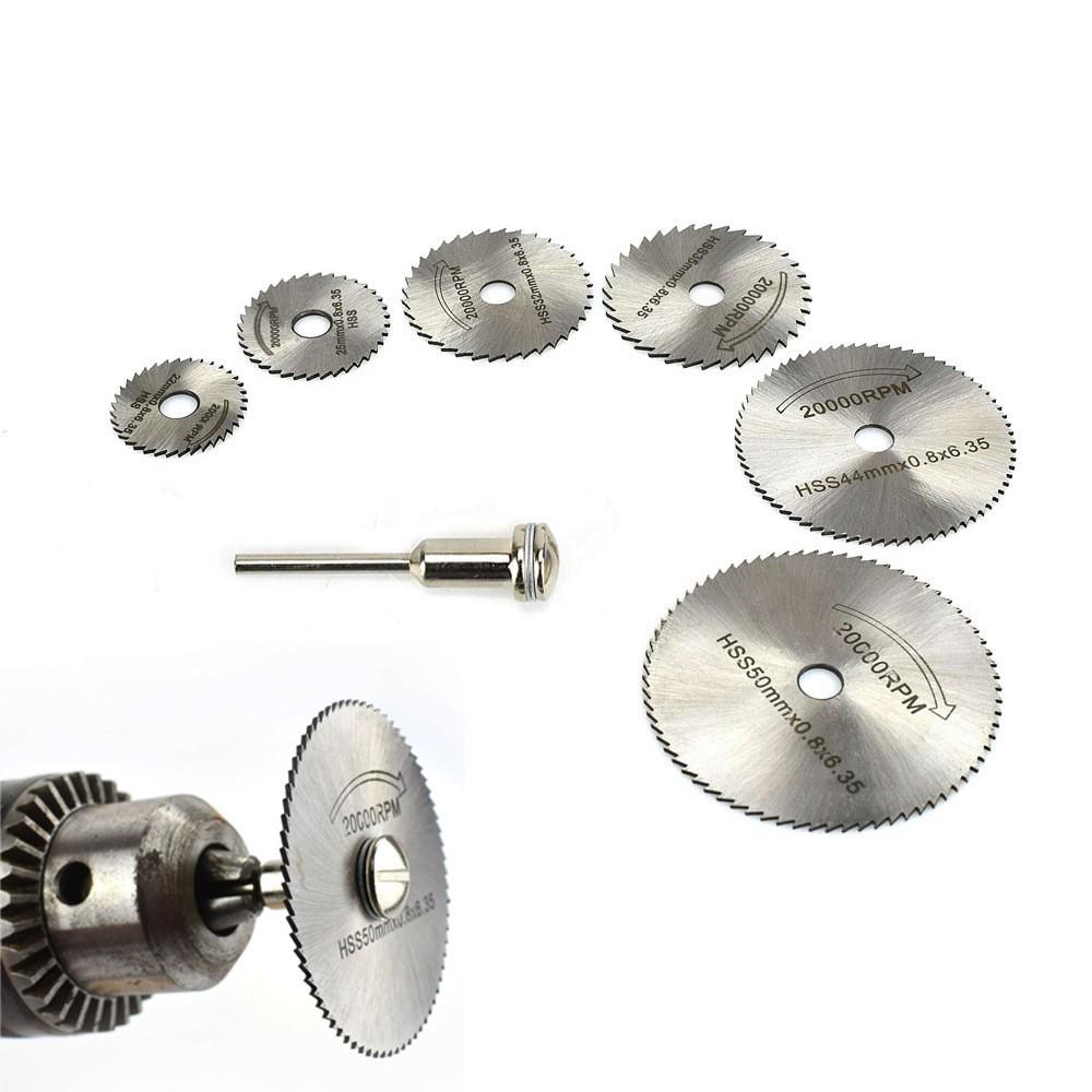 Electric Grinder Accessories: Mini High-Speed Steel Cutting Disc (22-50MM) Small Saw Blade for Wood Cutting, Single Pack.