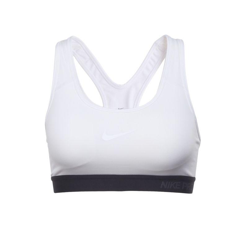 Nike Dri-Fit As Pro Classic Padded Fixed Shoulder Strap Comfortable Versatile Letter Sports Bra Women Underwear 589423-100