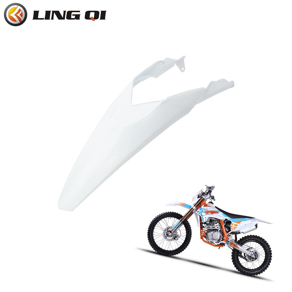 LING QI Rear Fender Plastic for KAYO K2 Dirt Pit Bike Motorcycle Buggy Faring Fender KT85 Dirt Bike Fairing Rear Wheel Fender белый