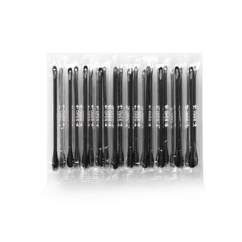 

Disposable Acne Squeezing Cotton Swab Tool Blackhead Removal Scraping Stick Blackhead & Pimple Extractor Nose Shovel Cleaning 50PCS Round head