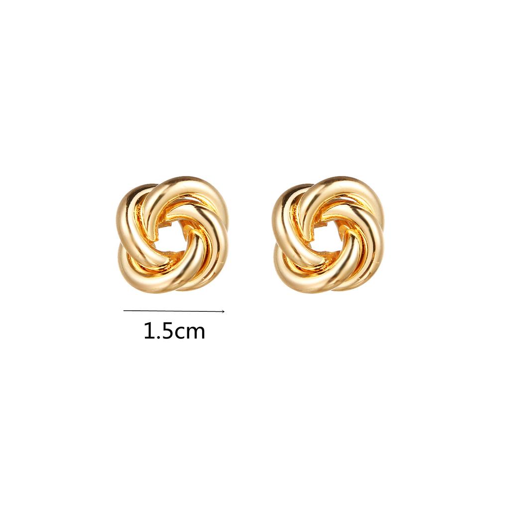Fashion Statement Earrings Metal Round Geometric Earrings For Women Hanging Dangle Modern Jewelry Punk