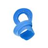2pcs 6.5" Car Speaker Protective Mat Silicone Seal Mount Waterproof Cover  Blue