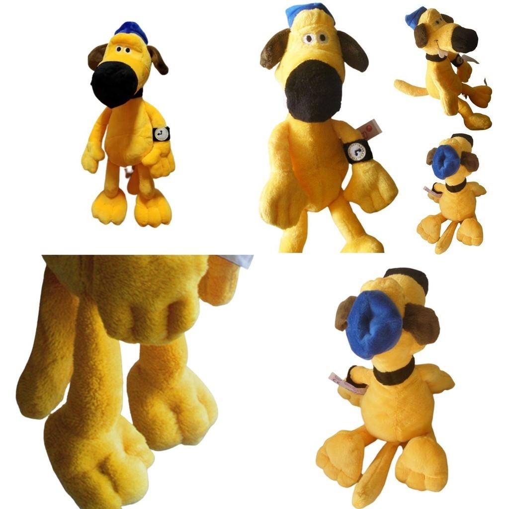 Weiches und kuscheliges gelbes Collie-Plüschtier für Kinder Perfekter Begleiter zum Schlafen und Spielen 25cm/35cm