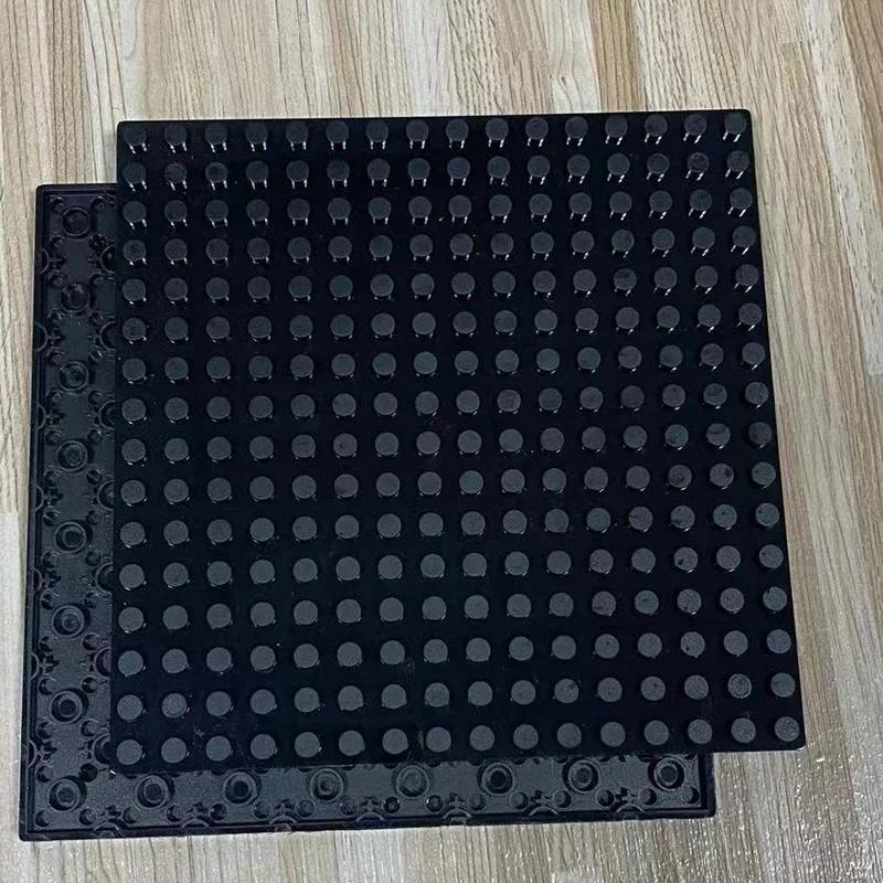 1Piece Double-Sided Base Plate 16X16 Dots Construction Blocks 91405 Build Parts Moc Blocks Baseplate Idea House Construction Board