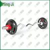 Mingji Fitness Rubber-Coated Barbell Set