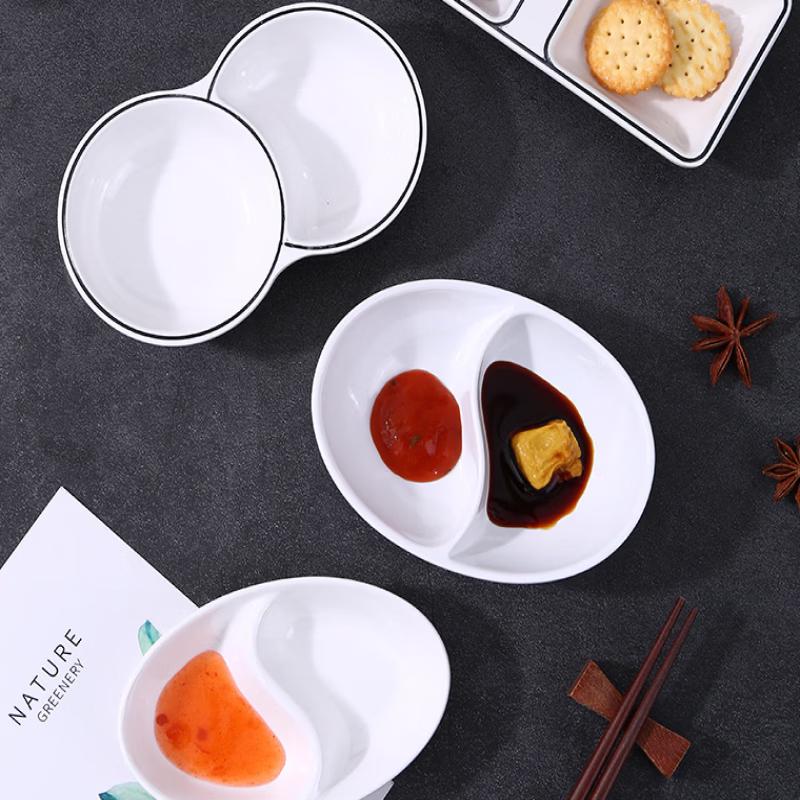 Melamine Divided Serving Dish