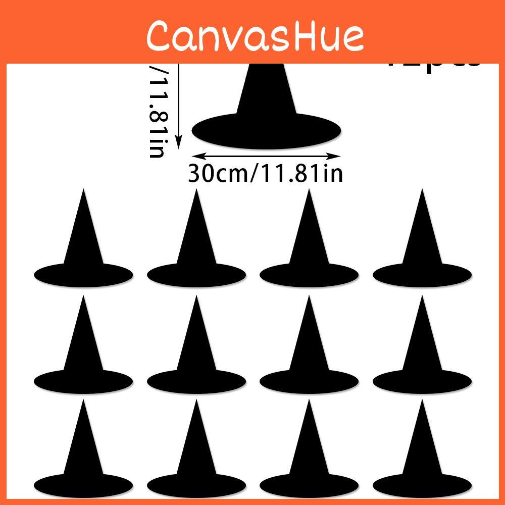 Creative Party Halloween Witch Hat Paper Pendant Party Scene Prop Decoration