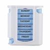 7 Days Pill Dispenser Box Portable Colorful Sealed Pill Case Stackable Moisture Proof Medicine Storage Containers Healthcare
