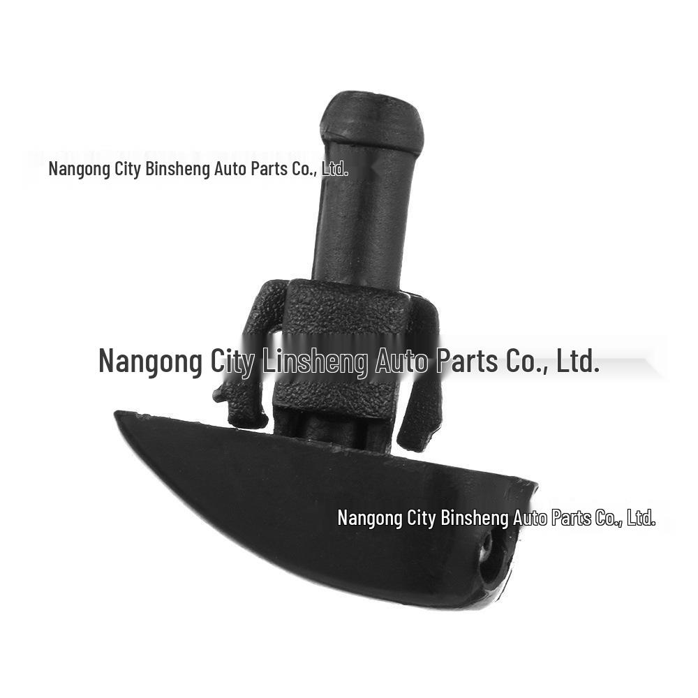 Fan-Shaped Mist Spray Nozzle for Pickup Truck Windshield and Hood Cleaning