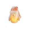 Pink Christmas Tree Pendant Creative Christmas Doll Glowing Faceless Santa Claus  Holiday