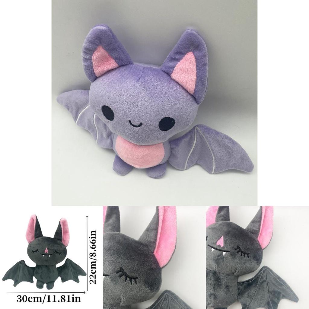 Cute Skeleton Cat Pillow Plush Soft And Cuddly Halloween Animal Toy