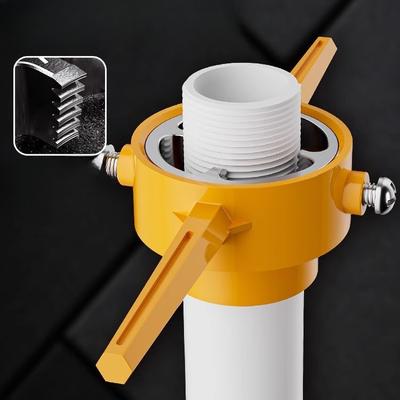 Set of 6 Metal Pipe Dies for Manual Cutting of Pipe Fittings and Threading with Hardening and Strengthening