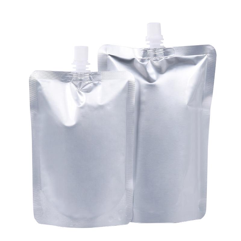 Aluminum Foil Spout Pouch for Liquids: Stand-Up Bag for Soup, Soy Milk, and Sauces