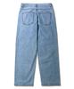 Flexible Wide Denim Pants Indigo