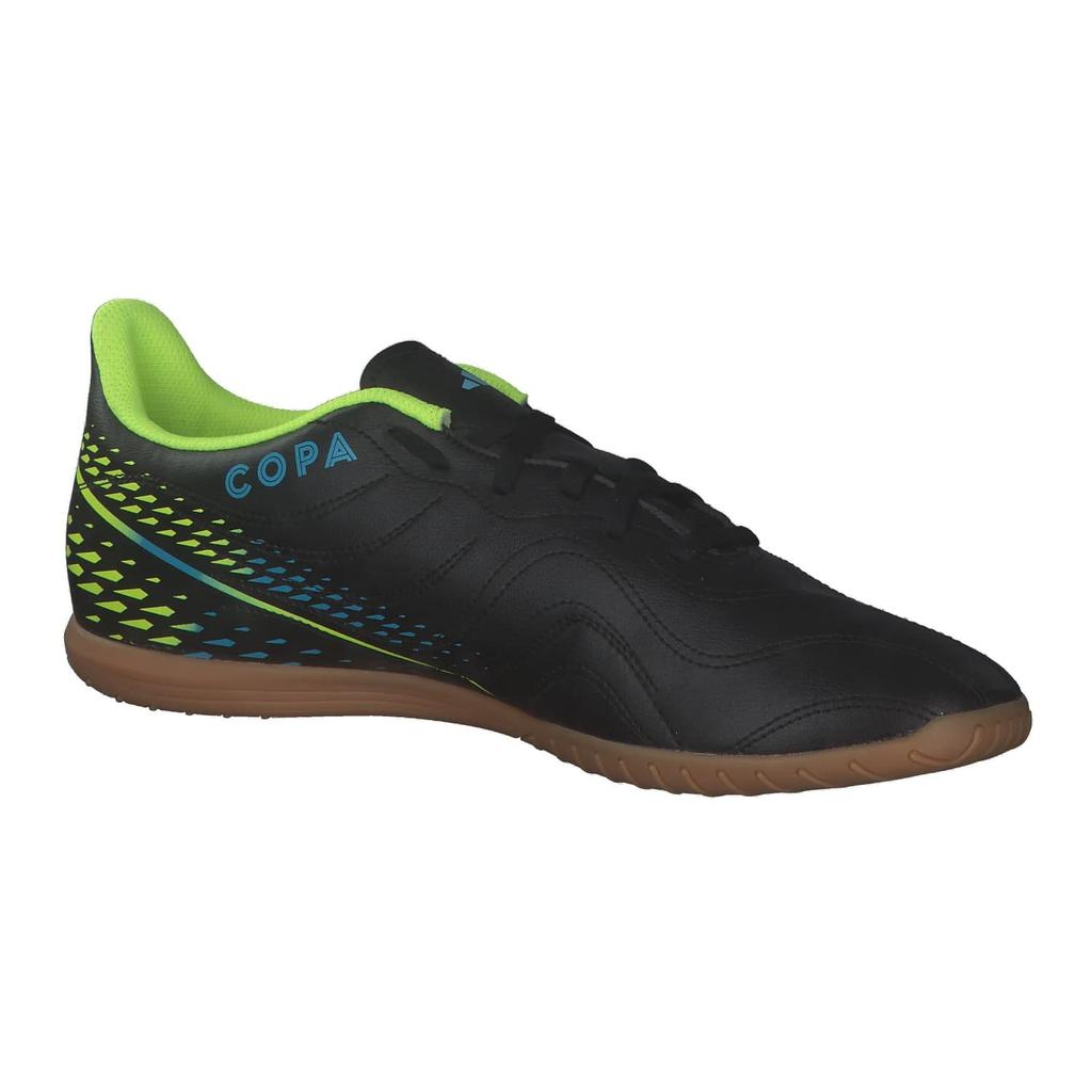 Adidas Copa IN LIP98 Futsal Core Solar Yellow Size Cm Sense.4 Men's Shoes, Black/Bright Cyan/Team (GZ1395), 25.5