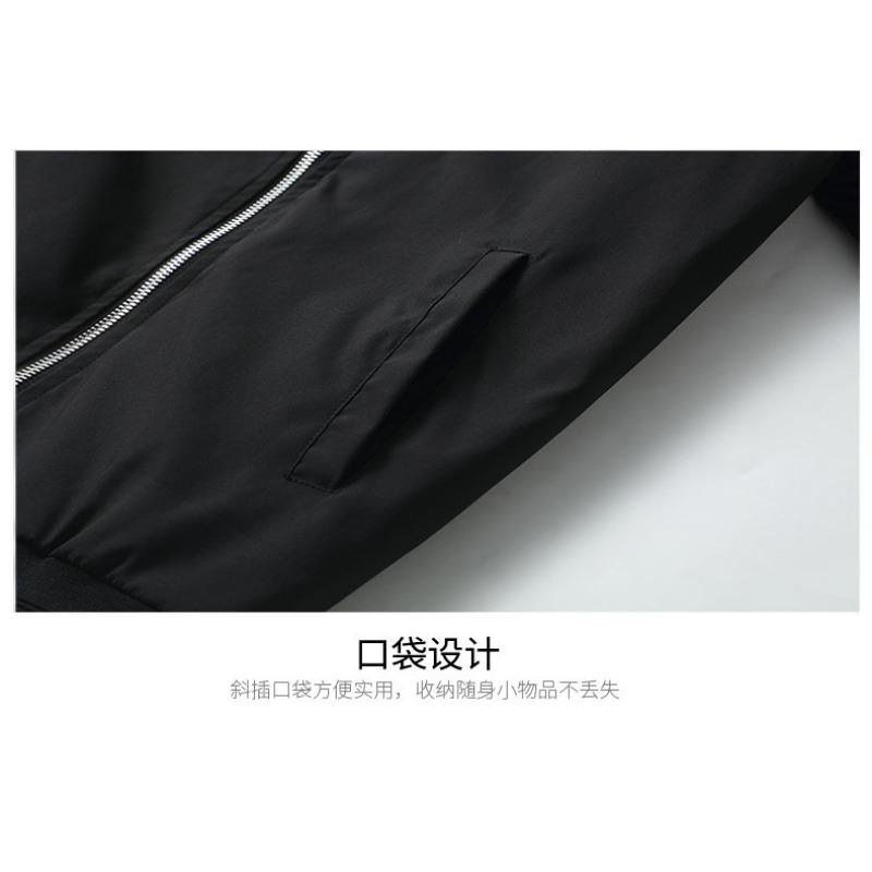 Men S Casual Loose Korean Style Baseball Jacket For Spring Autumn