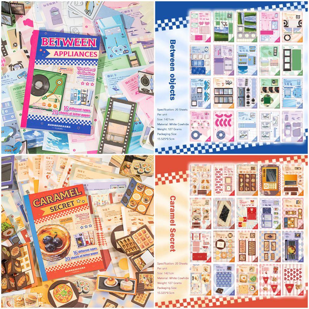 Creative No Cutting Required Creative Handmade Book Multicolor Paper DIY Quiet Book 16 Types 3D DIY Children's Scrapbook DIY