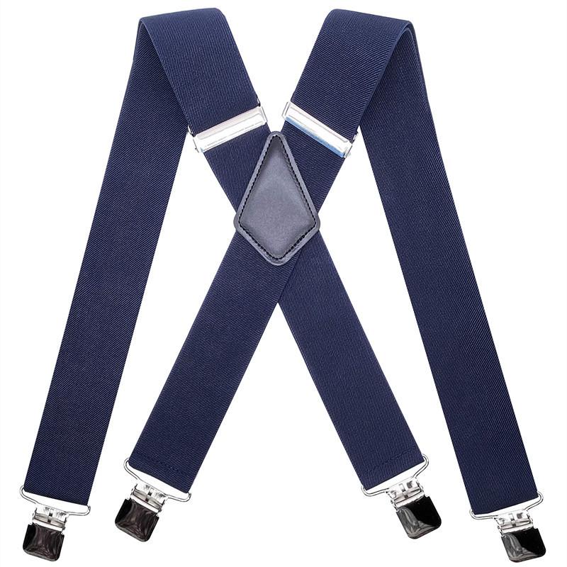 

Elderly Men s 4-Clip 5cm Anti-Drop Suspenders for Outdoor Wear