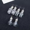 Punk Colorful Light Bulbs Dangle Earrings Women Nightclub Harajuku Funny Luminous Bule Drop Earring Party Fashion Jewelry A764