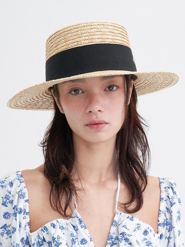 Beulaunhaes Classic Straw Boater Hat