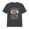 Its Not a Dad BOD Father Figure T Shirt vintage Washed Comfortable Breathable Soft graphic Casual Slightly Stretched Versatile