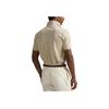 Polo Ralph Lauren Logo Slim Fit Embroidered Short Sleeve Polo Shirt Men tops Beige MNPOKNI1N823326-270