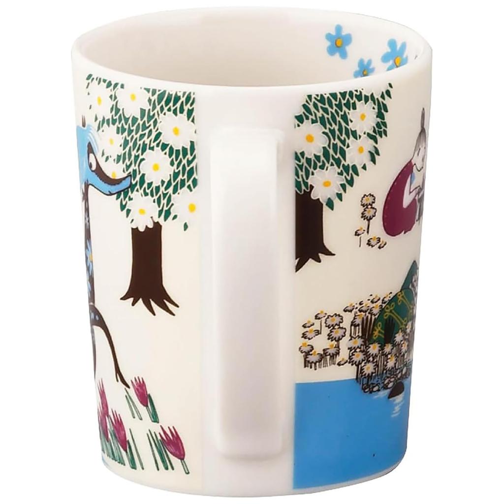Moomin Years Mug, Hippocampus "Moominpappa Goes to the Sea" 2026 (350ml), Diameter 8.5cm, Height 10cm, Made in Japan, Yamaka Shoten MM2026-11