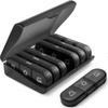 Weekly Pill Organizer 3 Times a Day, Portable Travel Pill Box 7 Day with Large Pill Containers, Light-Proof Pill Case