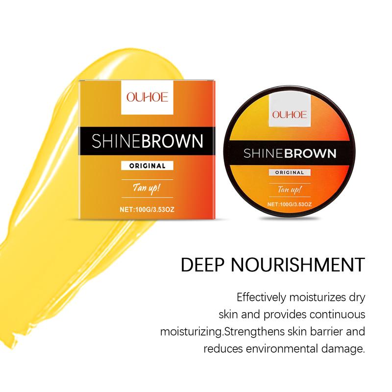 Aloe Vera Gel For Darkening Skin, Sunburn Repair Gel, Summer Beach Bronzing Cream Long Lasting Tanning Body
