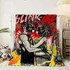Band Blink 182 Throw 240g Flannel Blanket Lightweight Soft Skin-friendly Summer Thin Throw Blanket