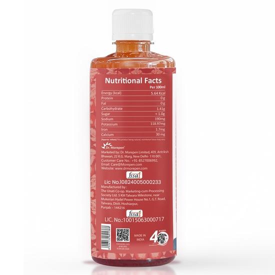 DR. MOREPEN Apple Cider Vinegar | 100% Unpasteurized & Naturally Fermented | For Weight Management, Immunity, Skin & Hair | 500ML