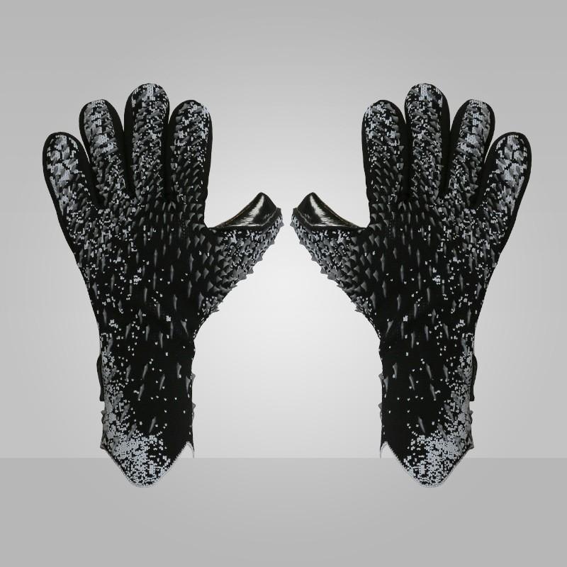 Professionele Voetbaldoelmanhandschoenen Kinderen Jeugd Voetbaltraining Met Dikke Latex Handpalm Antislip Grip