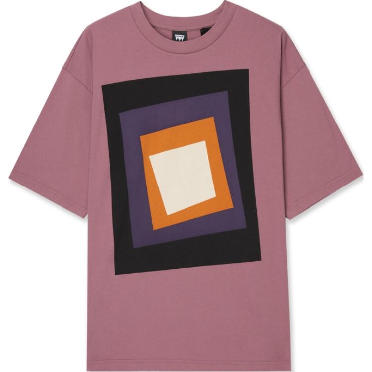 

Мужская футболка с принтом, рубчатым круглым вырезом, свободным коротким рукавом, серия Levis Skateboarding, фиолетовая A1005-0023 M