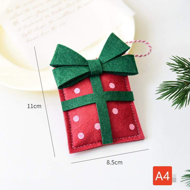 Christmas Tree Ornaments Decoration Festive Christmas Mini Candy Box Ornaments Christmas Tree Suitable For Christmas