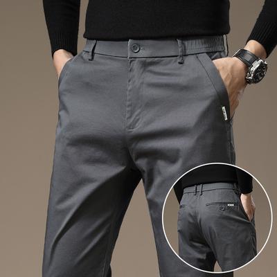 Spring And Autumn New Men'S Loose Straight Fit Casual Pants Versatile Pants For Outwear