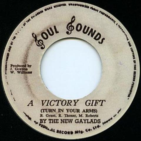 7inch Record NEW GAYLADS - A Victory Gift (Turn In Your Arms)  none Soul Sounds 2012 UK Reggae, Ska & Dub Used