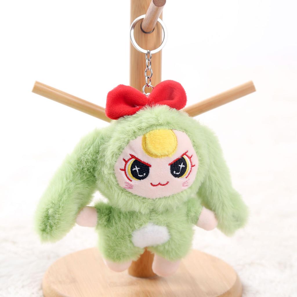 Puppe Traumelfe Langohriger Hase Plüschtier Puppenanhänger Schlüsselanhänger Zubehör Mädchengeschenk Puppe